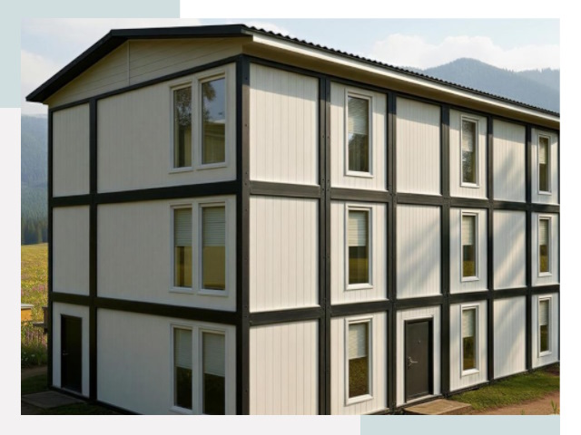 Модульные общежития в Соли-Илецке