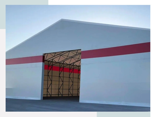 Быстровозводимые ангары в Соли-Илецке