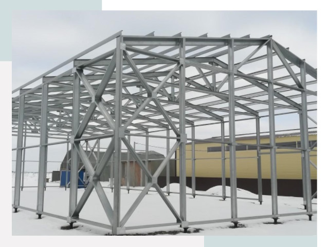 Каркасные ангары в Соли-Илецке
