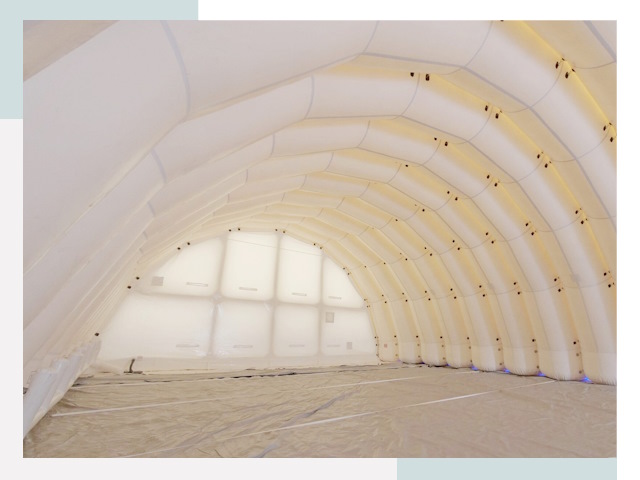 Пневмокаркасные ангары в Соли-Илецке