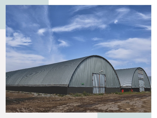 Сборные ангары в Соли-Илецке