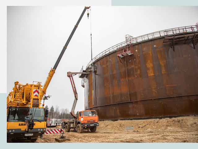 Монтаж резервуаров в Соли-Илецке от 625 руб. за м³