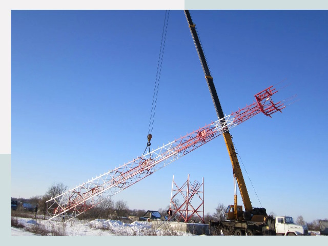 Строительство башен связи в Соли-Илецке от 625 руб.