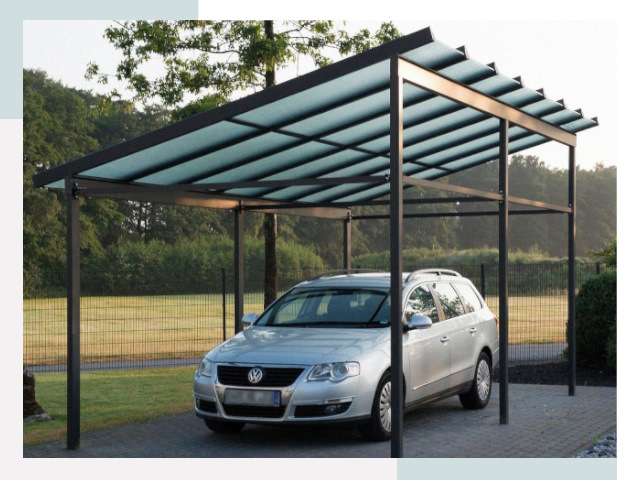 Навесы для автомобилей в Соли-Илецке