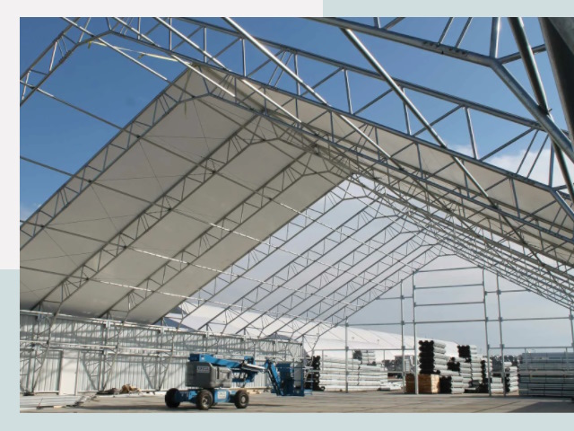 Каркасно-тентовые сооружения от СтальСтрой-Сои по цене 625 руб.