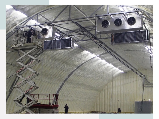 Оснащение ангаров в Соли-Илецке