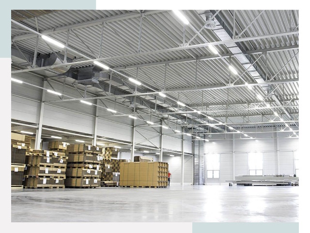 Освещение ангаров в Соли-Илецке