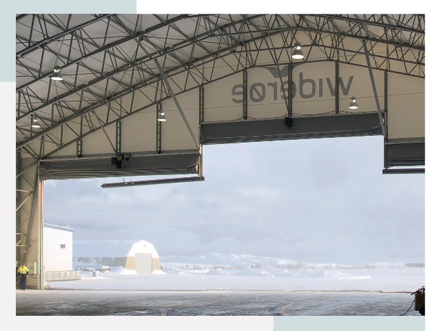 Ворота для ангаров в Соли-Илецке