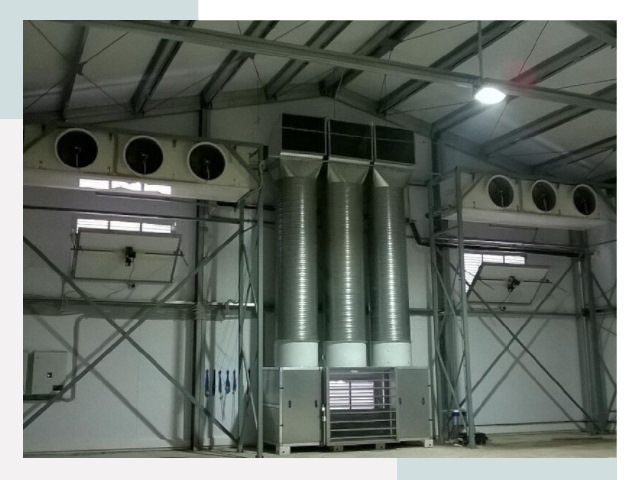 Инженерные системы для ангаров в Соли-Илецке