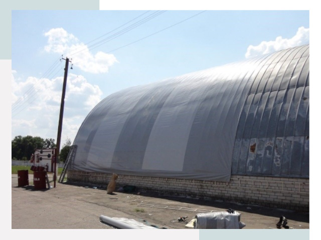 Ремонт ангаров в Соли-Илецке