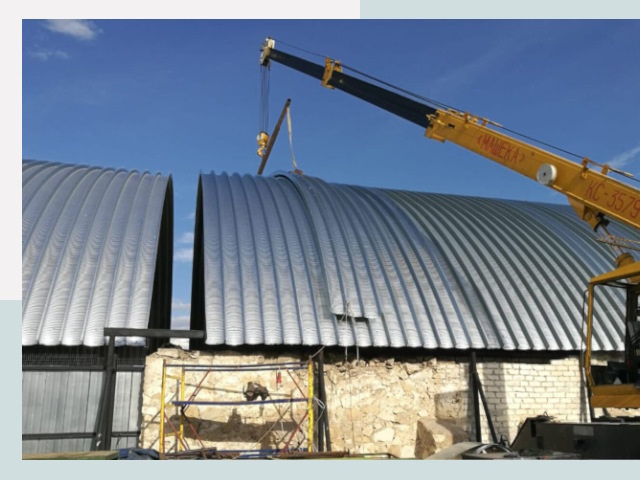 Реконструкция ангаров в Соли-Илецке от 625 руб.