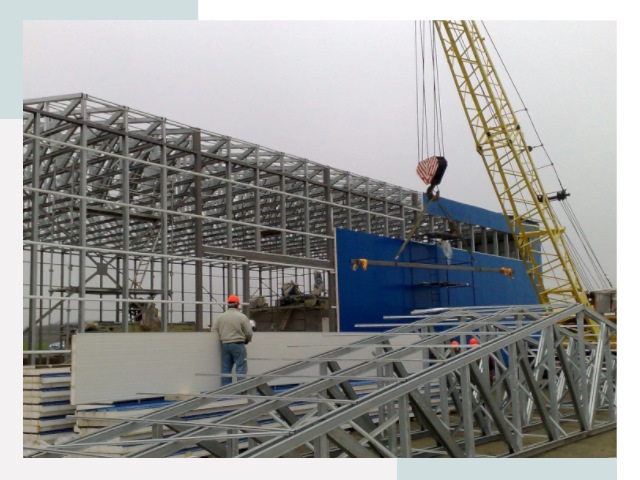 Монтаж ангаров в Соли-Илецке