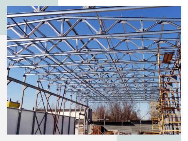 Металлокаркасы для складов в Соли-Илецке