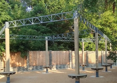 Терраса из металлоконструкций под ключ, проектирование, изготовление и монтаж от СтальСтрой-Сои